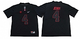 Alabama Crimson Tide 4 Jerry Jeudy Black Shadow Nike College Football Jersey,baseball caps,new era cap wholesale,wholesale hats